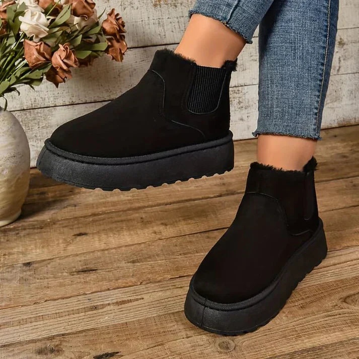 Zola - Damen-Winterstiefel – Gefütterte Stiefeletten mit Modernem Design